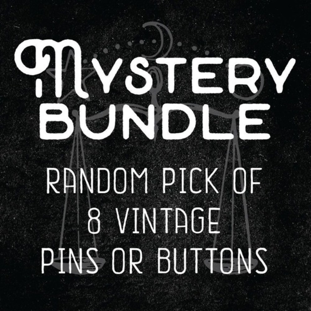 🔮 5/$25 Mystery Bundle of‎ 8 Vintage Pins